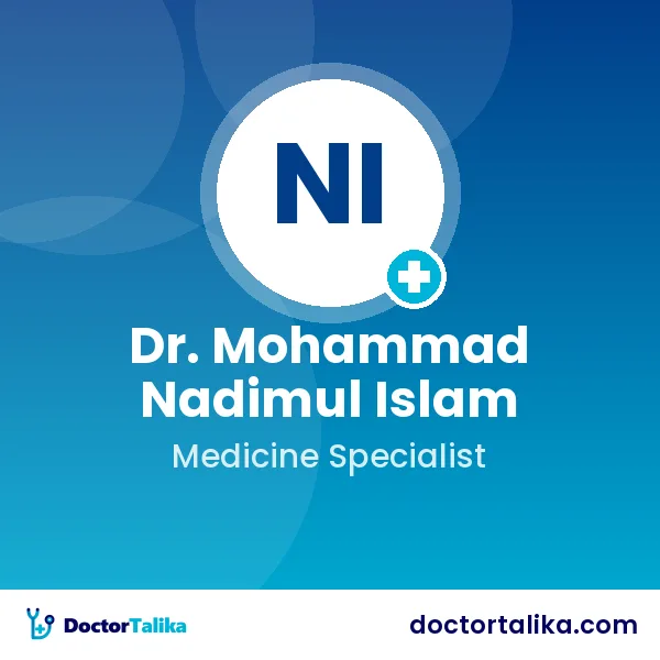 Dr. Mohammad Nadimul Islam