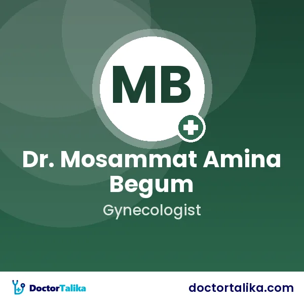 Dr. Mosammat Amina Begum (Rekha)