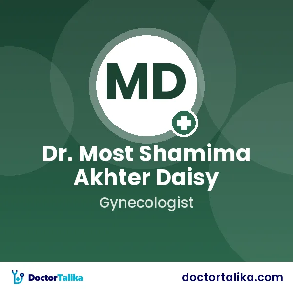 Dr. Most: Shamima Akhter Daisy
