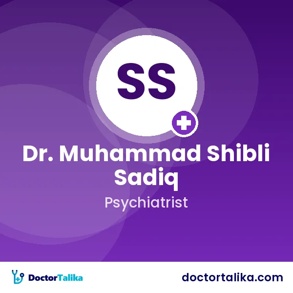 Dr. Muhammad Shibli Sadiq
