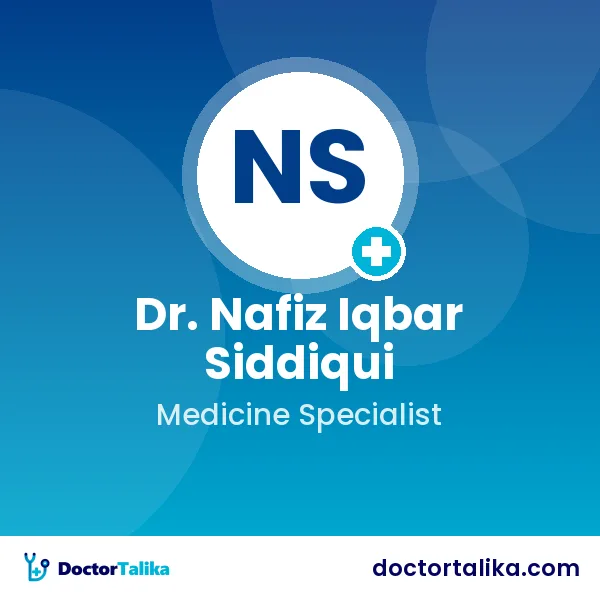 Dr. Nafiz Iqbar Siddiqui