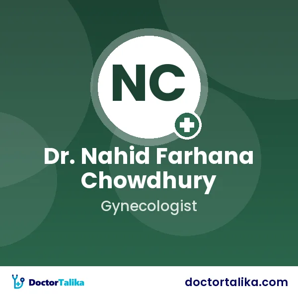 Dr. Nahid Farhana Chowdhury