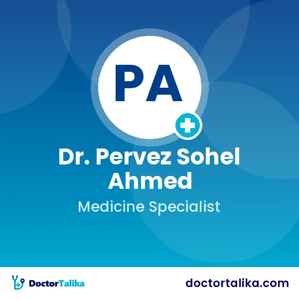 Dr. Pervez Sohel Ahmed