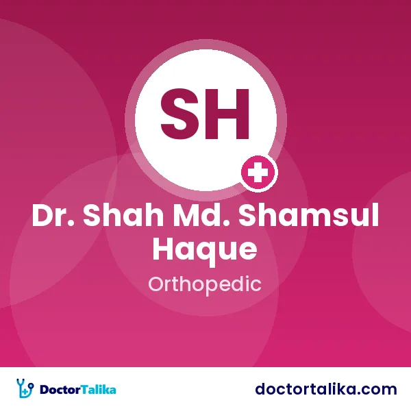 Dr. Shah Md. Shamsul Haque