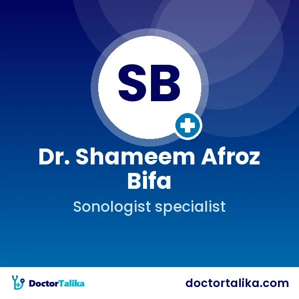 Dr. Shameem Afroz Bifa
