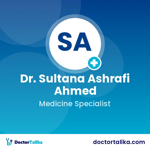 Dr. Sultana Ashrafi Ahmed