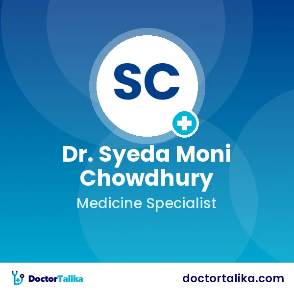 Dr. Syeda Moni Chowdhury