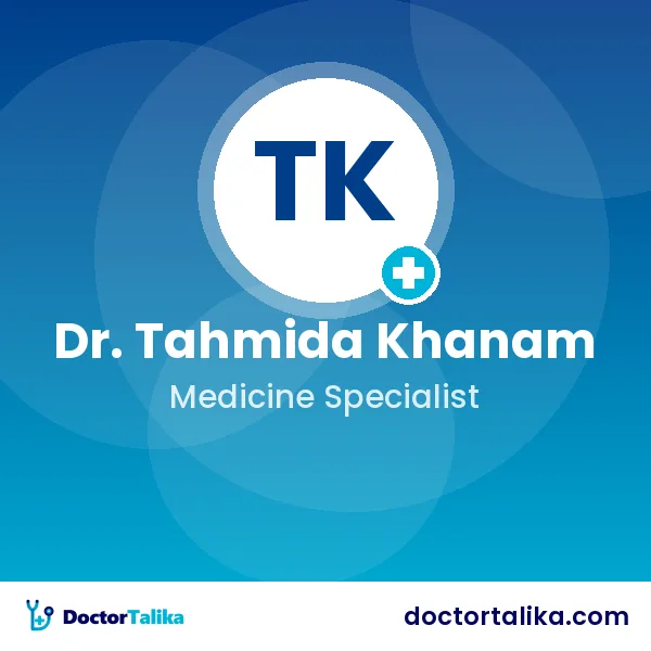 Dr. Tahmida Khanam