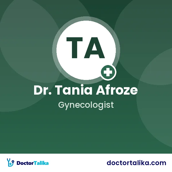 Dr. Tania Afroze (Tani)