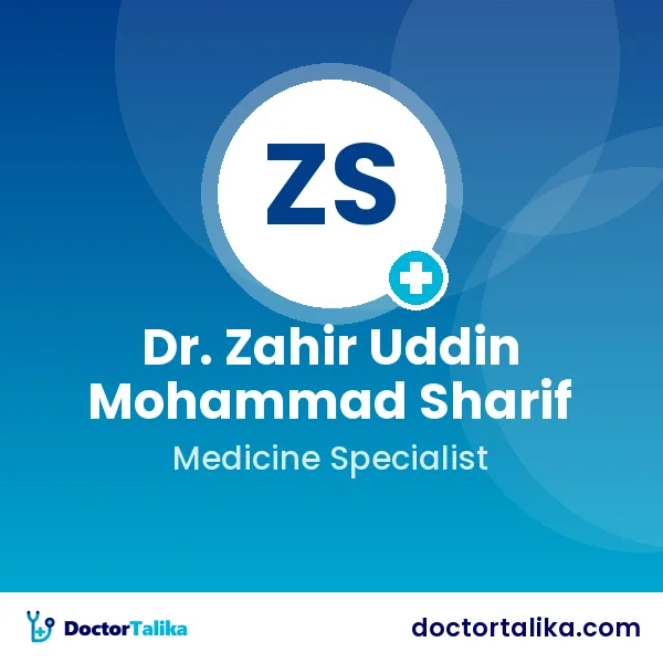 Dr. Zahir Uddin Mohammad Sharif