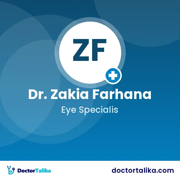 Assistant Professor Dr. Zakia Farhana