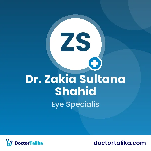 Professor Dr. Zakia Sultana Shahid