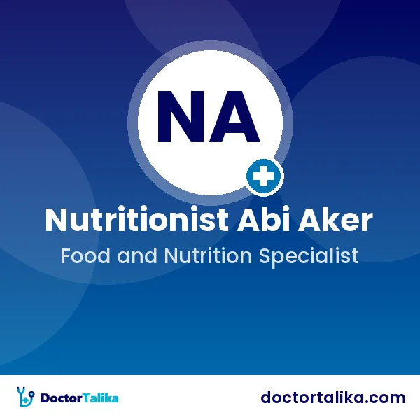 Nutritionist Abi Aker