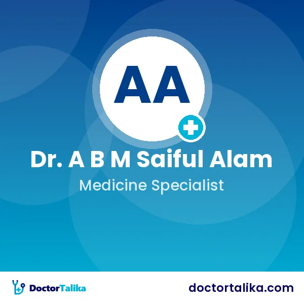 Professor Dr. A B M Saiful Alam