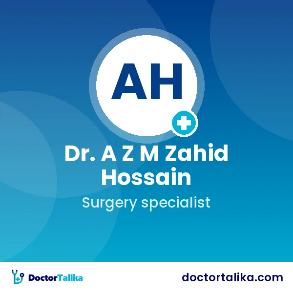 Professor Dr. A Z M Zahid Hossain