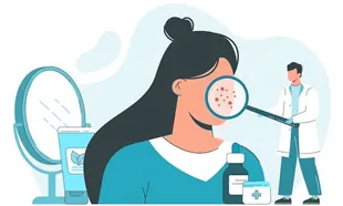 Skin and Dermatologist